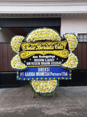 Papan Bunga Duka di Sumowono