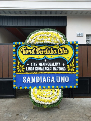 Papan Bunga Duka di Sumowono