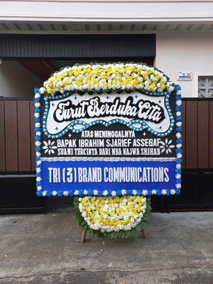 Papan Bunga Duka di Sumowono